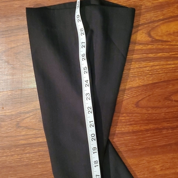 Michael Brandon Slacks Mens pants slim fit slacks size 32 L30 black Stripe print - Picture 8 of 12